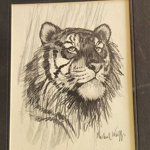 Michael Wolff Tiger lithograph?  Picture